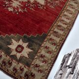 Oushak Vintage Soft Turkish Rug sku 3022