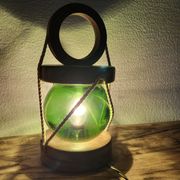 Lampe boule à poser