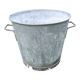 Old zinc basin