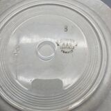 4 assiettes à dessert lunéville kg modèle "servange"