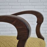 1950s, Danish design, armchair in original condition, furniture cotton/ wool fabric.