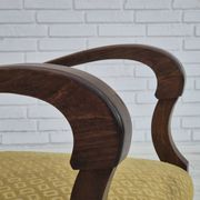 1950s, Danish design, armchair in original condition, furniture cotton/ wool fabric.
