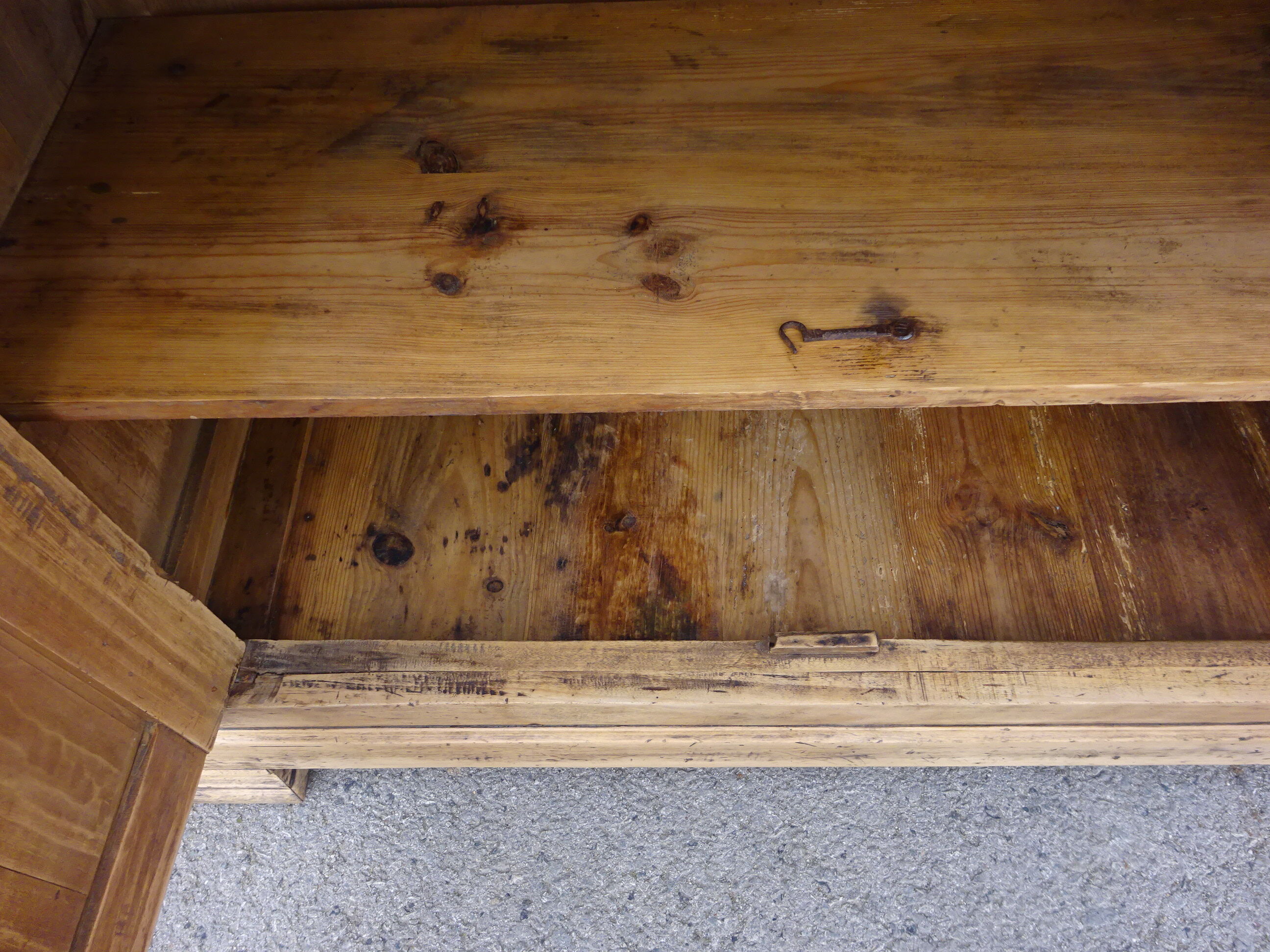 Louis-Philippe sideboard all in solid wood