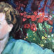 Portrait painting of woman 50's