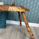 Tabouret tripode artisanal