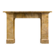 Nineteenth century Regency Sienna marble fireplace surround