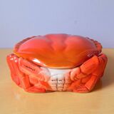 Ceramic crab terrine, M.Caugnant, 1950