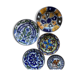 Handmade ethnic plates