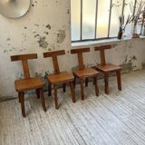 Set of 4 Aranjou “T” chairs