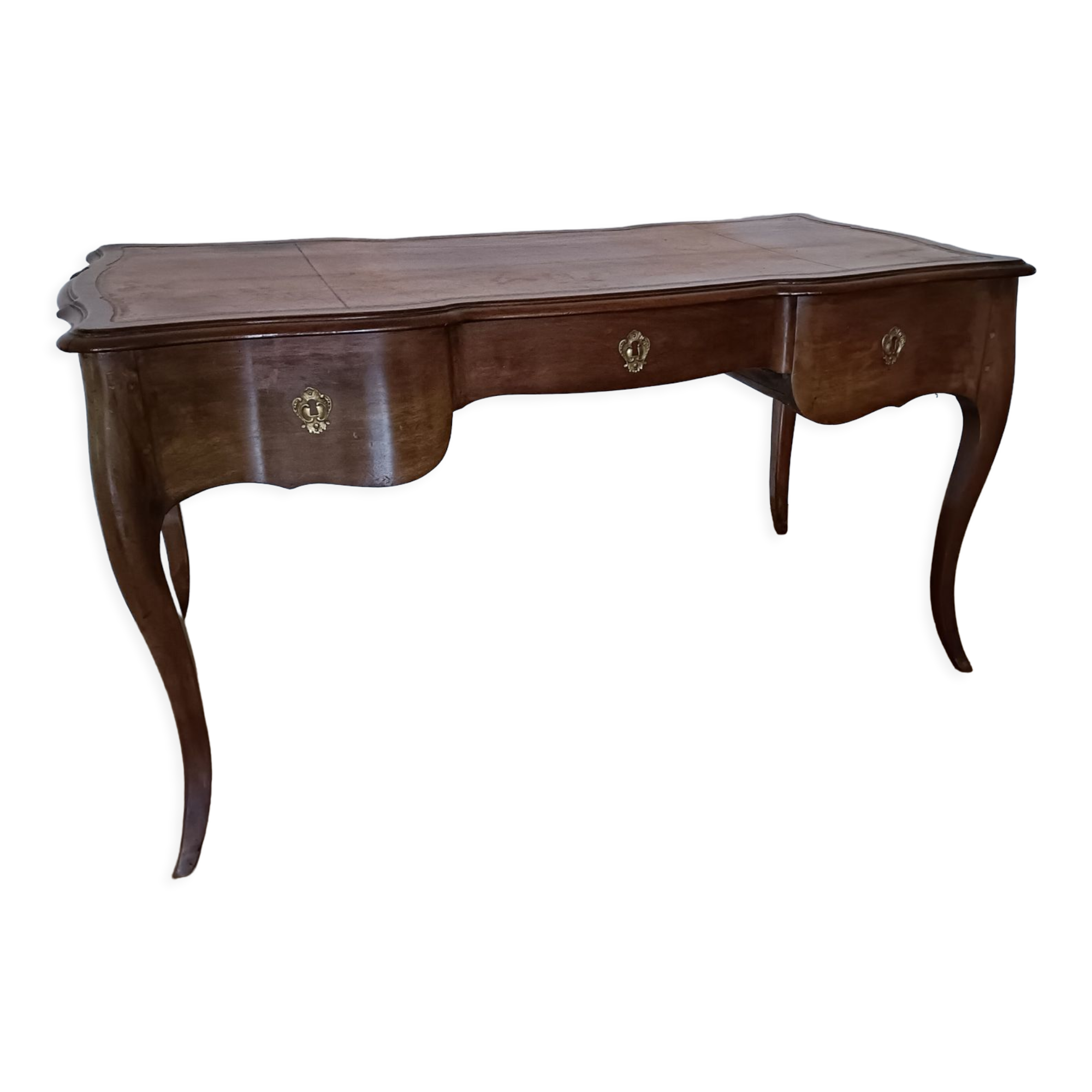 Office louis xv, walnut, 19th