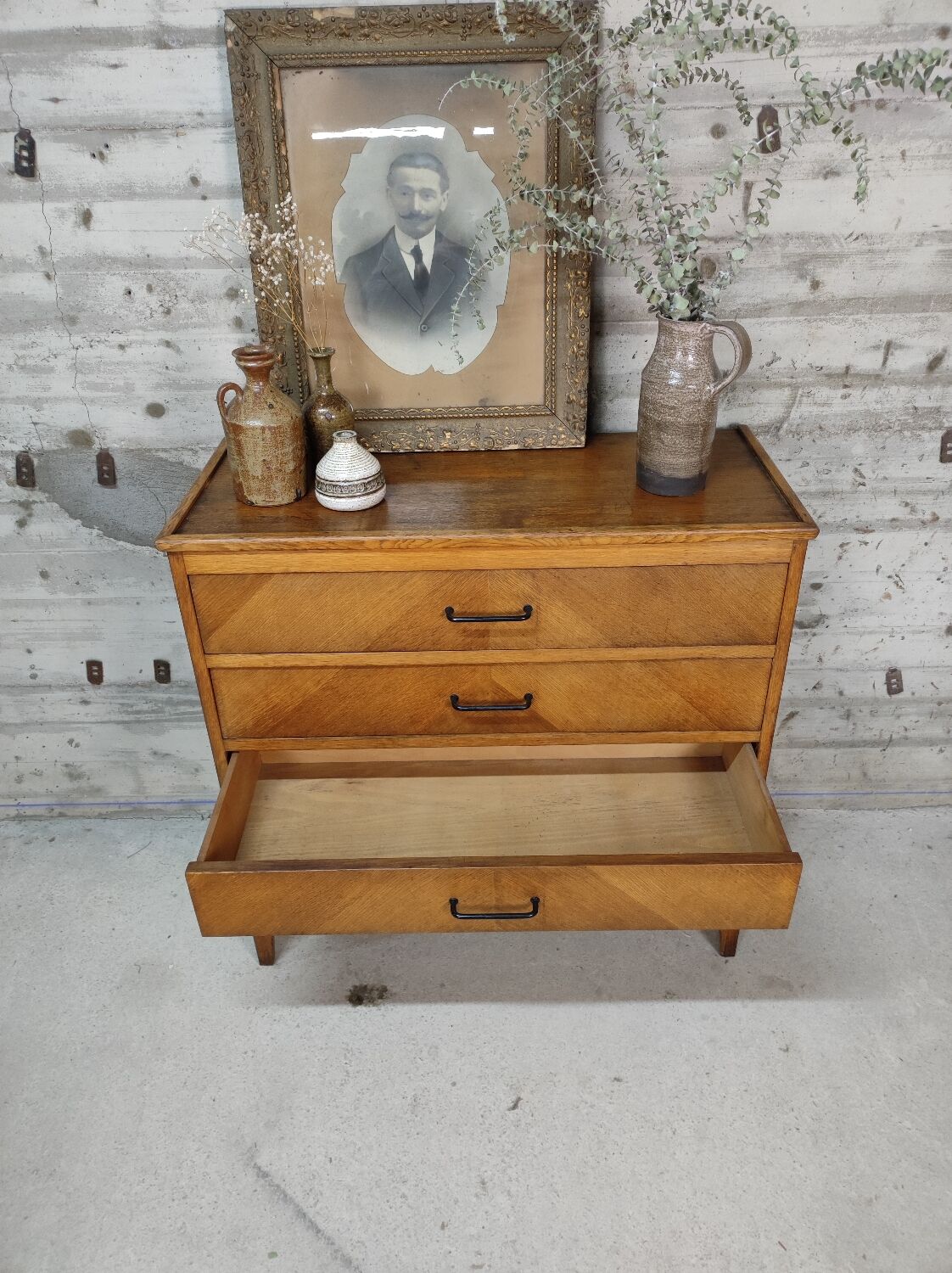 Commode vintage en bois