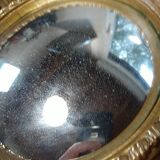 Sun mirror from the 50s/60s. Witch's Eye. 60 cm.