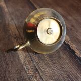 Brass cellar rat candlestick