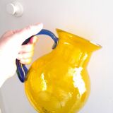 Beautiful vintage glass carafe from the 80s