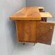 Bureau en noyer du milieu du siècle, années 1970, Tchécoslovaquie
