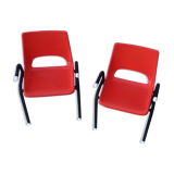 Pair of child chairs