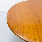 Danish teak oval extending dining table by Gudme Möbelfabriken, 1960s