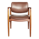 Vintage Captain's Chair in Teak by Erik Buch for Ørum Møbler