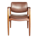 Vintage Captain's Chair in Teak by Erik Buch for Ørum Møbler