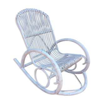 Rocking chair in rattan Rohe Noordwholde