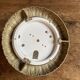 Vintage glass and brass ceiling lamp