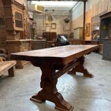 Monastery table solid oak