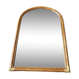 Rattan mirror