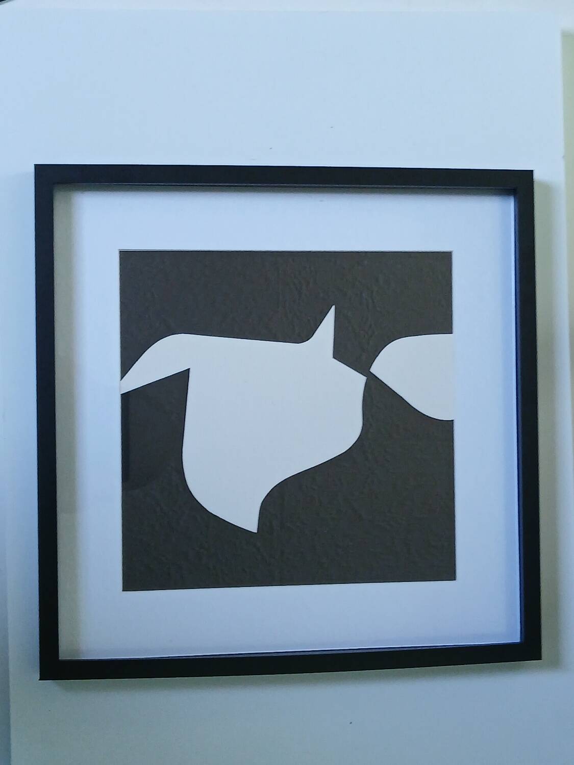 Tableau Vintage Art Optique - Victor Vasarely - Frame 40x40cm