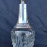 Carafon métal argenté