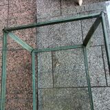 Table basse Pierre Vandel avec deux plateaux verre