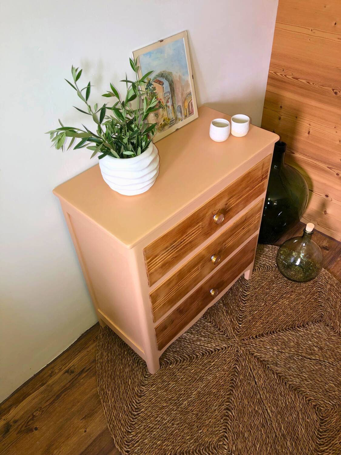 Vintage 1950s chest of drawers