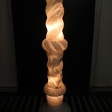 Column, illuminating marble harness