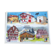 School map poster / Regional houses / The teachers' house