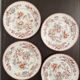 4 assiettes Sarreguemines fin XIXe