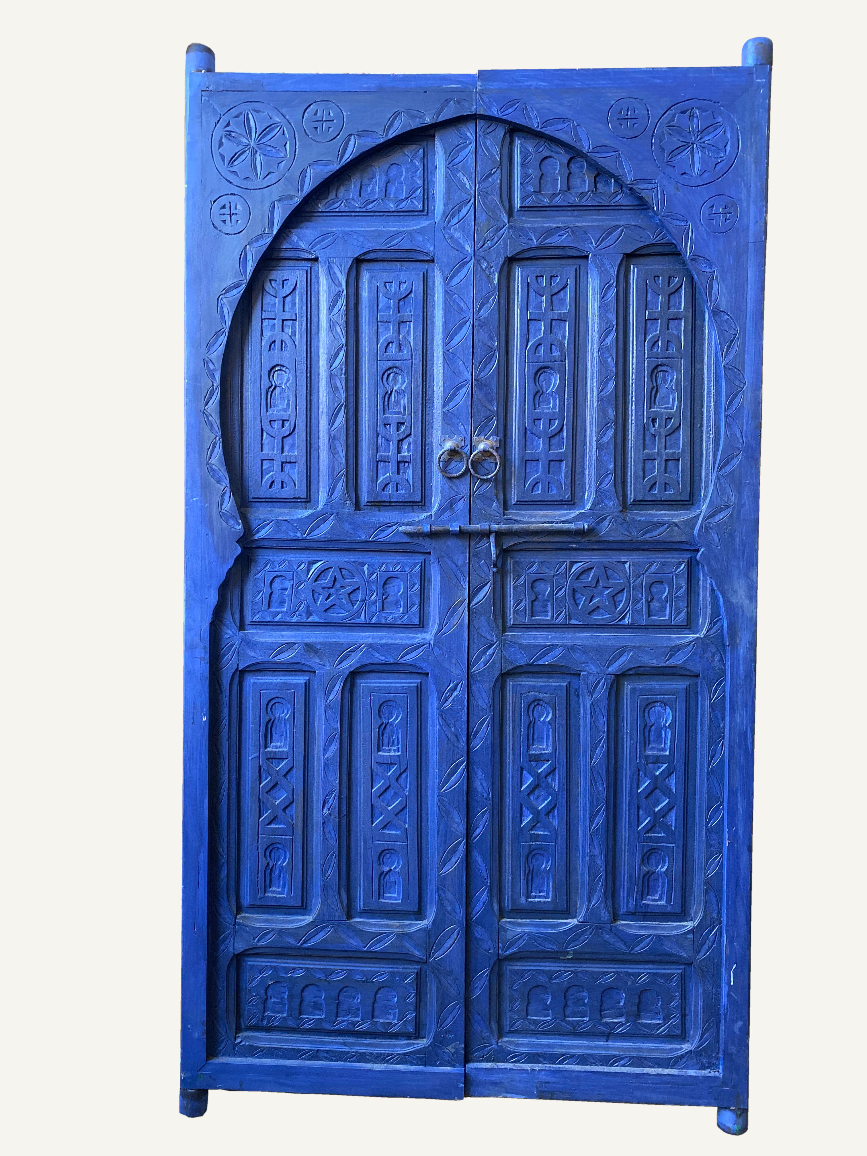 Blue door