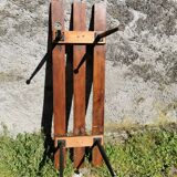 60s Italian wooden bench