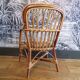 Fauteuil enfant vinatge en osier