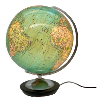 Globe terrestre Colomb W. Kaden from 1950'