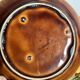 4 vintage Sarreguemines earthenware dessert plates