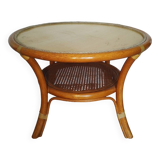 Rattan coffee table