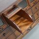 Antique German Oak Haberdashery Shop Cabinet, 1920/30s