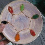 Lot of 3 faetic cups by Vallauris Marie Christine Treinen