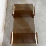 Michel Dumas plexiglass coffee table for Roche Bobois, 1970