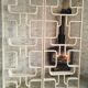 Mid-Century Czech Wall or Room Divider by Ludvik Volak for Drevopodnik Holesov, 1960s, Set of 2