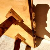 Table basse vintage bois d'olivier