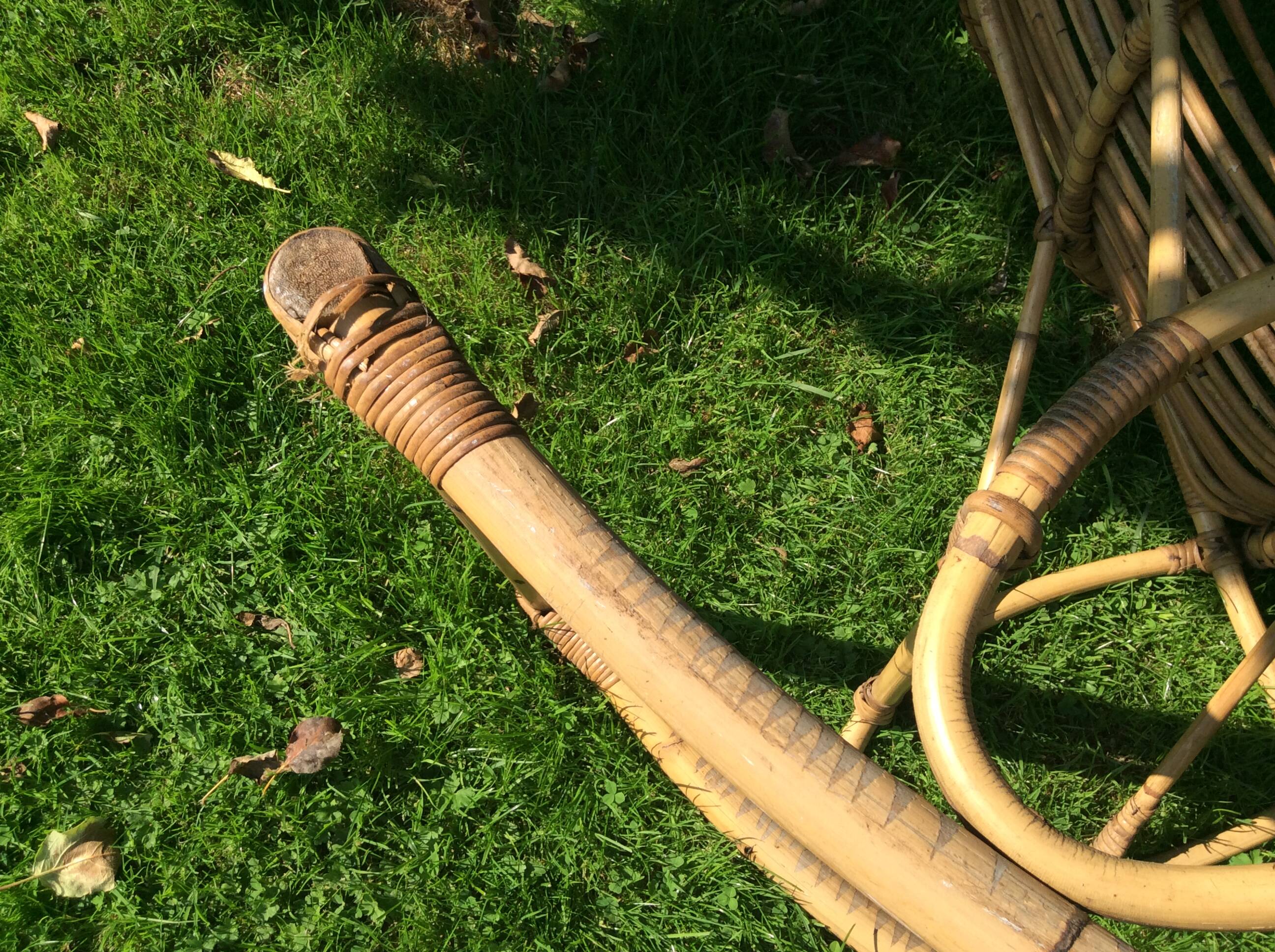 Rattan rocking chair