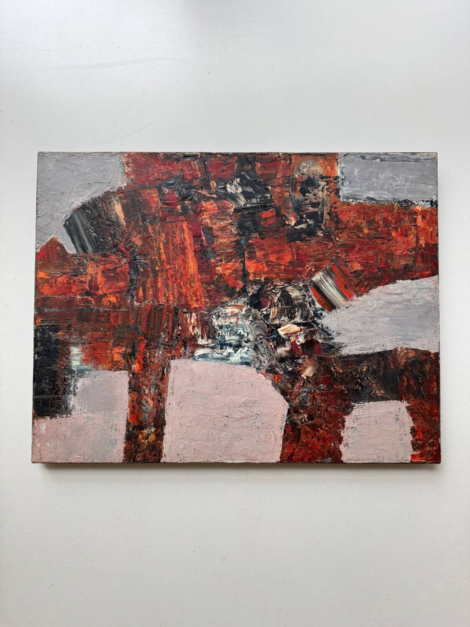 Abstract painting from the 50s