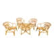 Vintage rattan lounge