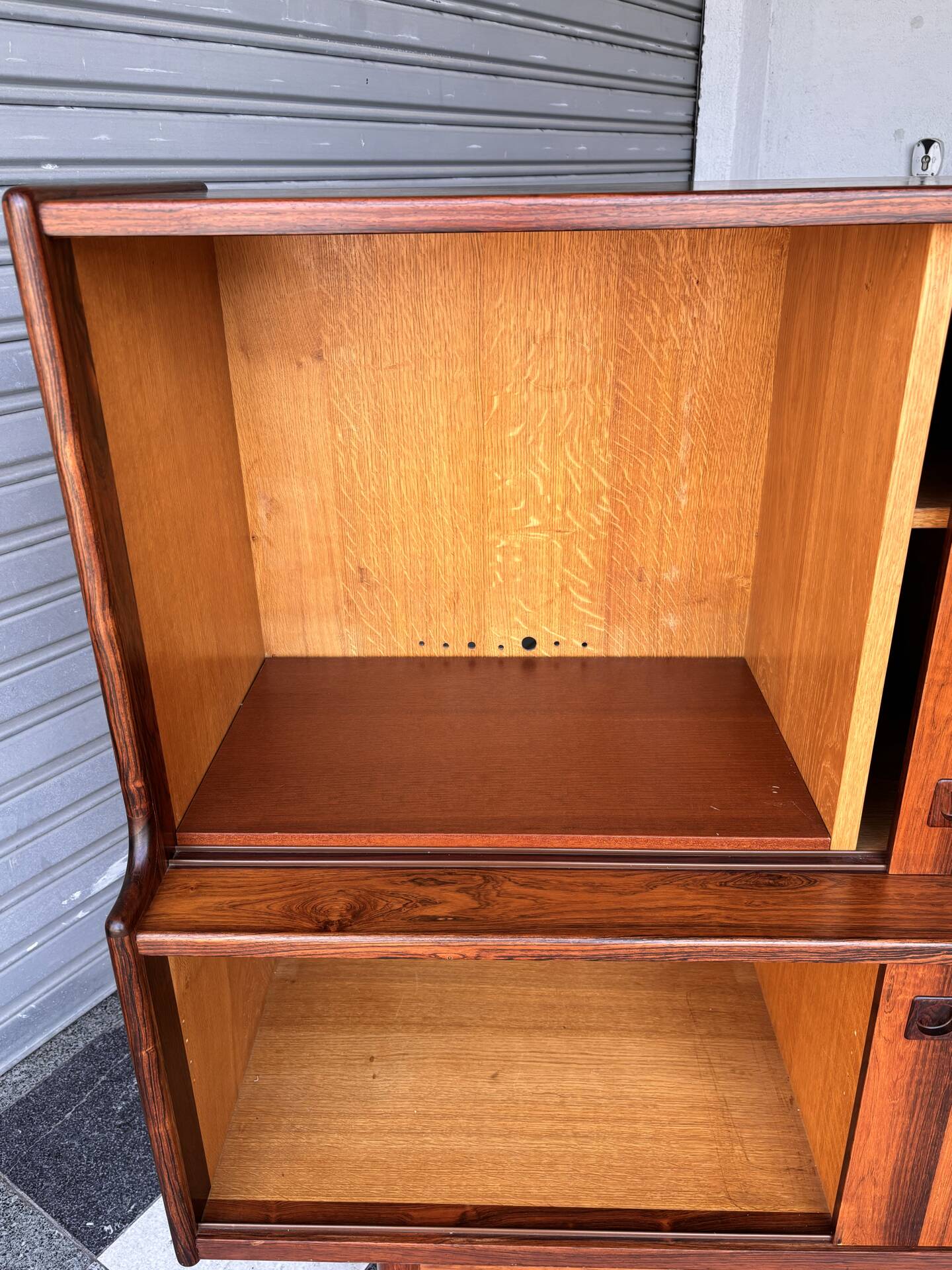 Buffet enfilade haute en palissandre