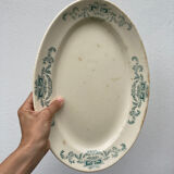 Earthenware dish Longchamp Lutèce